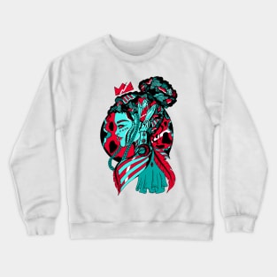 Turqred Beauty Queen Crewneck Sweatshirt